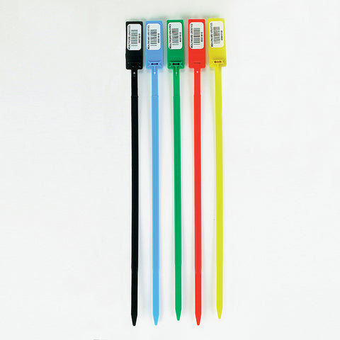 Barcode Secure-Grip Security Seal, Blue - Code 39