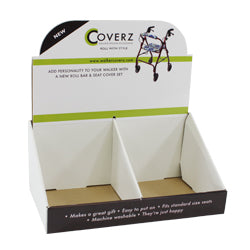 Rollator Seat Coverz Counter Display