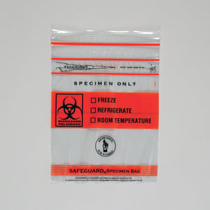 Health Care Logistics Biohazard Specimen Bags, 8 x 10 Health Care Logistics Biohazard Specimen Bags, 8 x 10