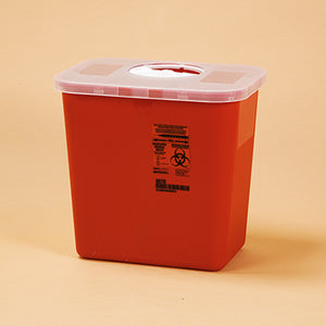 Health Care Logistics Sharps Container, 2-Gallon Health Care Logistics Sharps Container, 2-Gallon