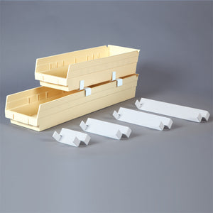 Stacking Bracket for Shelf Bin, 8x4x12, 8x4x18 and 8x4x24 Stacking Bracket for Shelf Bin, 8x4x12, 8x4x18 and 8x4x24
