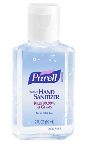 Purell Advanced Hand Sanitizer Gel, 2 oz. Squeeze Bottle