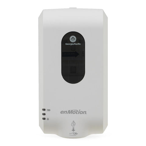 enMotion Automated Touchless Soap and Sanitizer Dispenser, White