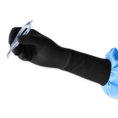 Ansell Encore Powder-Free Latex Radiation Attenuation Surgical Gloves, Size 7.0
