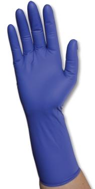 PremierPro Extended Cuff Powder-Free Nitrile Exam Gloves, Size L