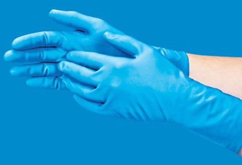 Microflex Safegrip Latex Gloves, Powder-Free, Size S