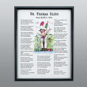 Health Care Logistics Dr Pharma Seuss Print Health Care Logistics Dr Pharma Seuss Print