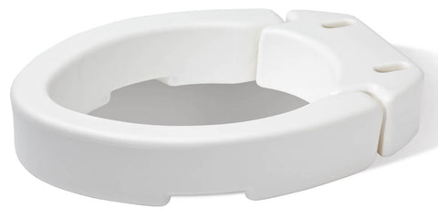 Carex Hinged Toilet Seat Riser - Elongated