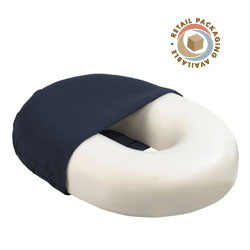 Roscoe Invalid Ring with Navy Cloth Cover (18