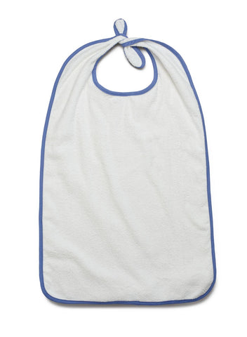 Ez Tie Terry-Cloth Bib, Adult, 12 oz., 21