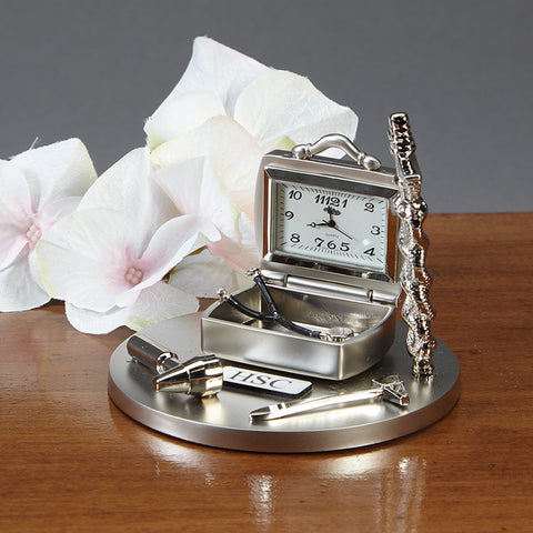 Doctors Desk Clock, Personalized