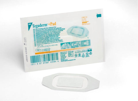 Tegaderm +Pad Film Dressing w h Non Adherent Pad by 3M Healthcare