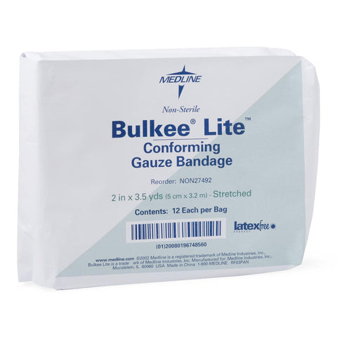 Bulkee Lite Nonsterile Cotton Conforming Bandages NON27492