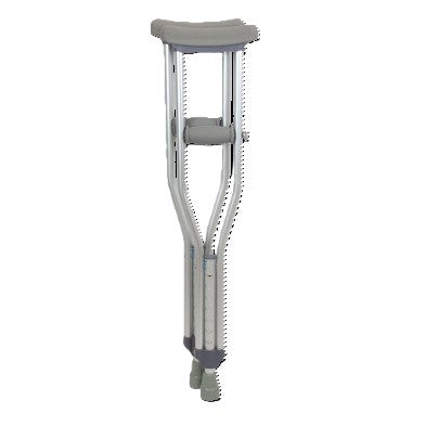 Aluminum Crutches - Youth, 4'6" - 5'2", 2pc/pk
