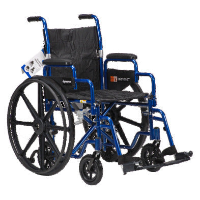 DynaRide Convertible - 18" x 16" w/ Detachable Desk Arm FR, Blue