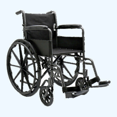 DynaRide S1 Wheelchair - 18" x 16" w/ Fixed Full Arm FR, Silver Vein
