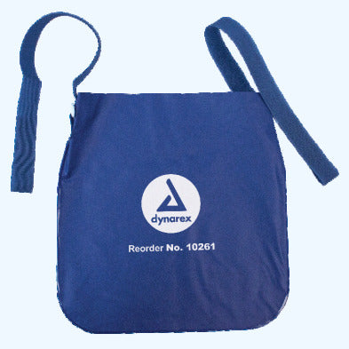 Urinary Drainage Bag Holder, Light Blue/White