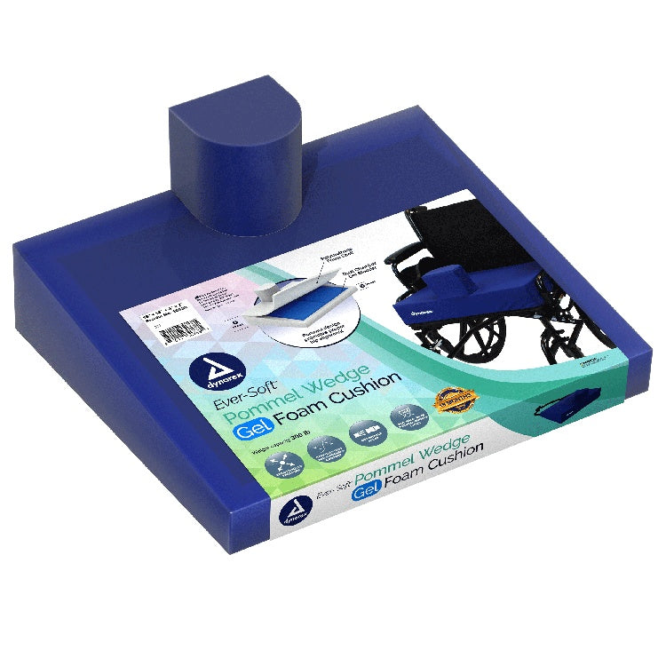 Pommel Gel-Foam Wedge Cushion, 20" x 16" x 4" x 2", 1pc/bx,4bx/cs