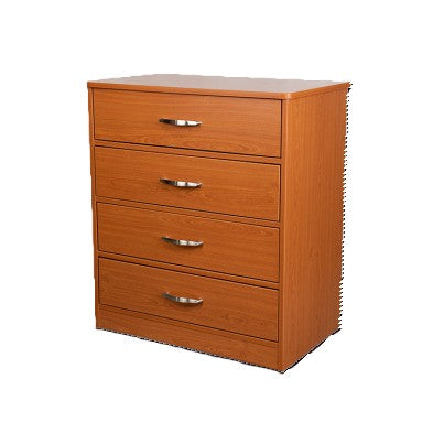 Four Drawer Dresser, Light Oak