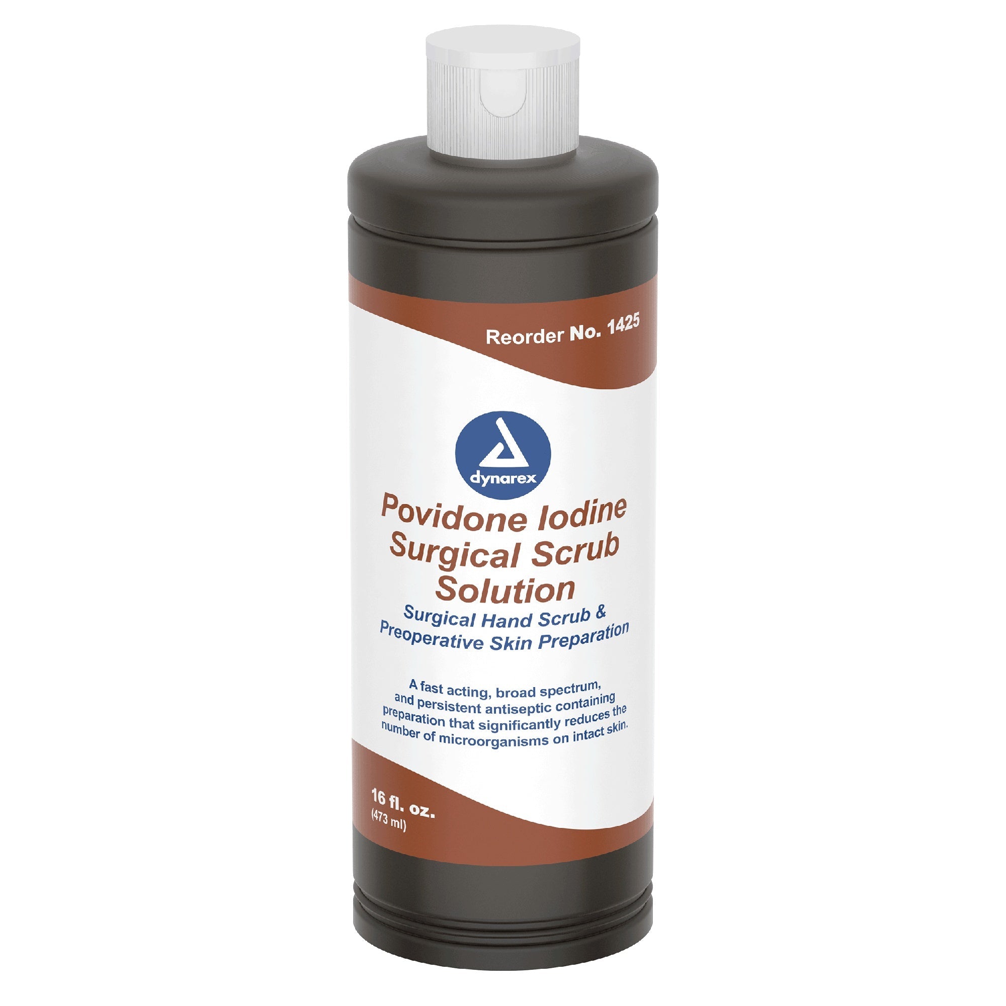Povidone Iodine Scrub Solution, 16 oz. Bottle – Medical Products Supplies