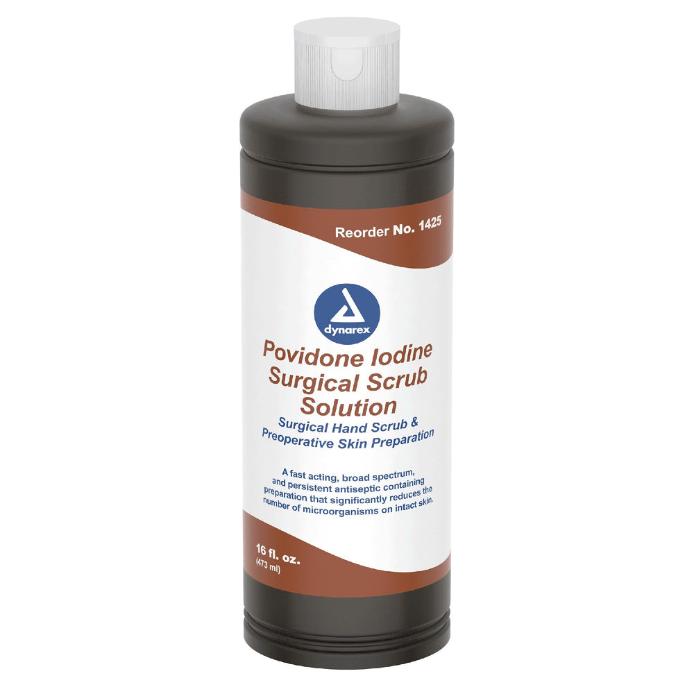 Povidone Iodine Scrub Solution, 16 oz. Bottle