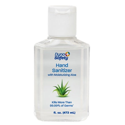 Instant Hand Sanitizer, 2 oz. Square Bottle
