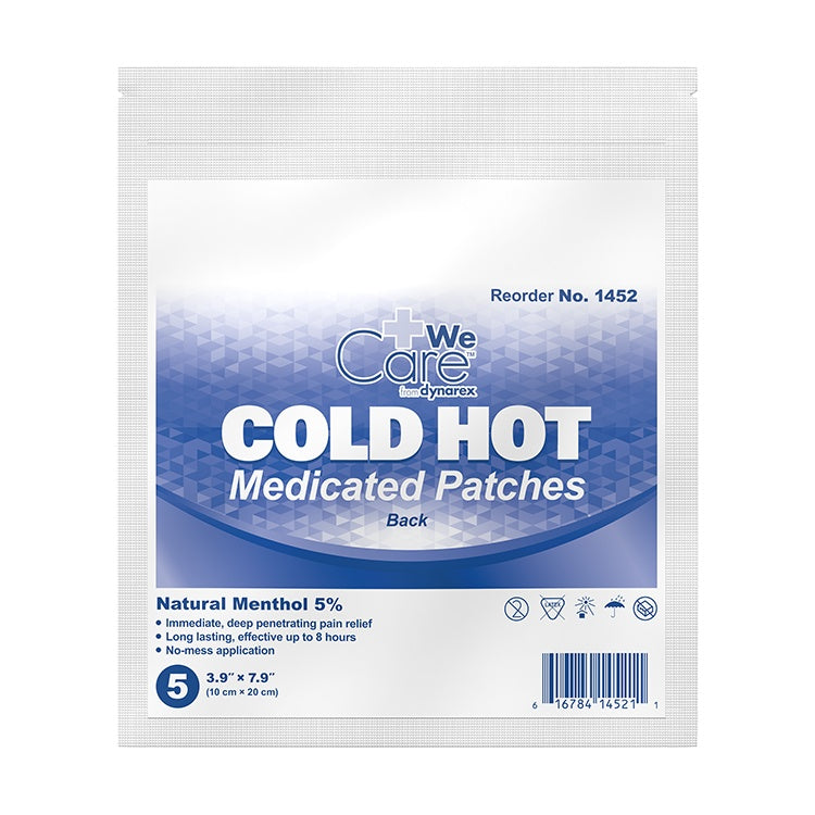 Cold Hot Medicated Patches - Back, 10 cm x 20 cm