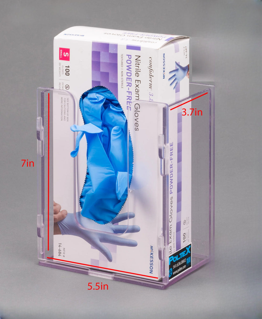 Short Glove Box Holder-1 Box (Wall Mount)