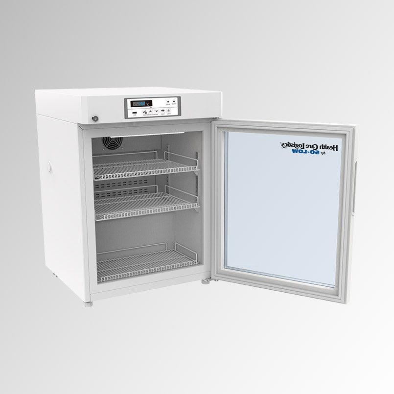 Health Care Logistics HCL® by So-Low Freestanding Glass Door Refrigerator, 2.6 cu. ft.