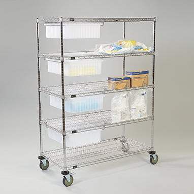 Health Care Logistics Bin Cart, 48"