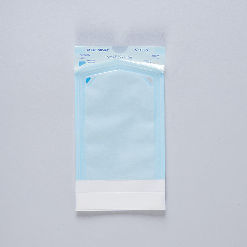 Health Care Logistics Self-Sealing Sterilization Pouches, 3½”W x 6½”H
