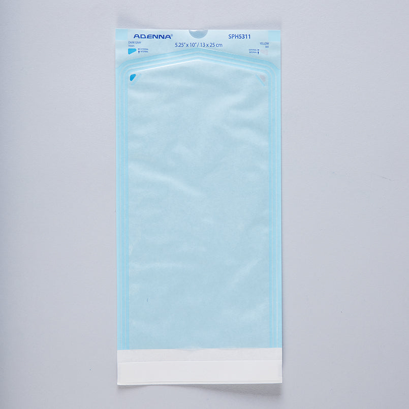 Health Care Logistics Self-Sealing Sterilization Pouches, 5¼”W x 11”H