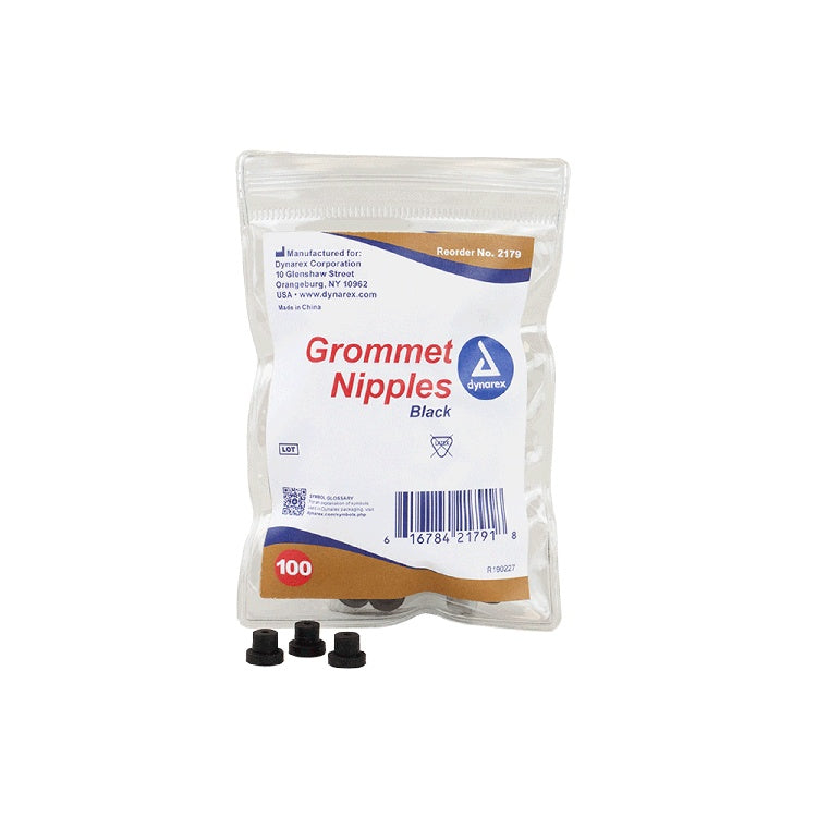 Grommet Nipples, Black