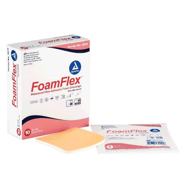 FoamFlex - Non-Adhesive Waterproof Foam, 4" x 4"