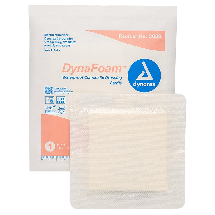 DynaFoam Waterproof Bordered Foam, 6" x 6"