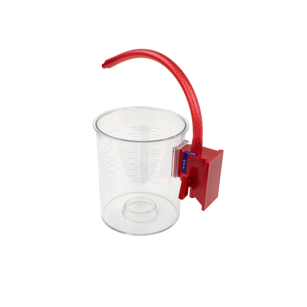 Reusable Outer Suction Canister - Wall Mount, 1000 cc, 10/cs