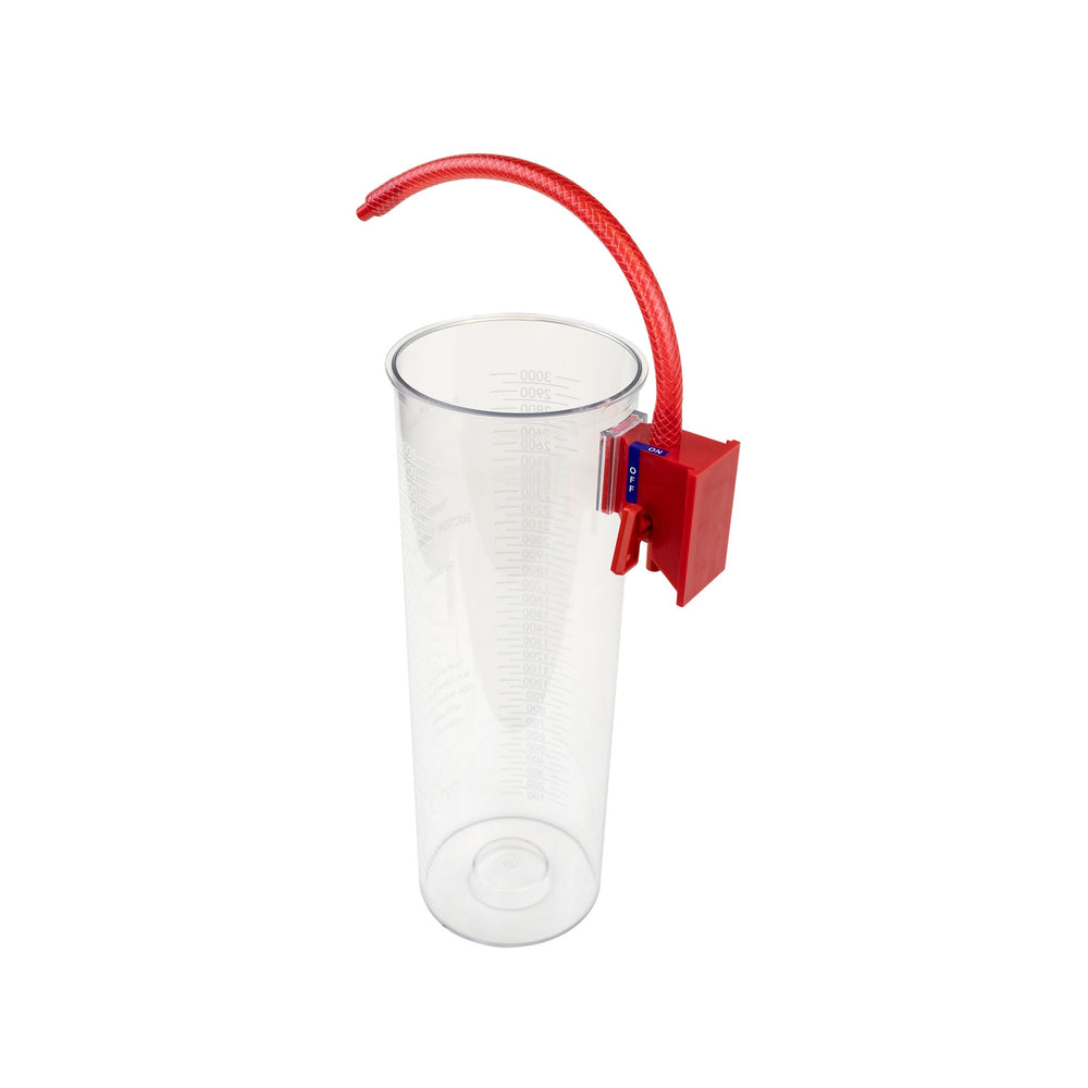 Reusable Outer Suction Canister - Wall Mount, 3000 cc, 10/cs