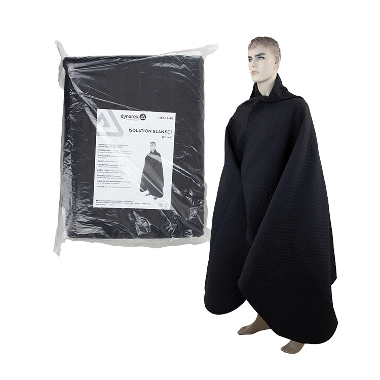 Isolation Blanket, Black, 5/1/cs