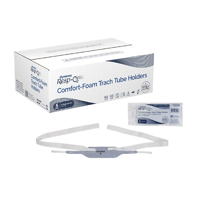 Comfort-Foam Trach Tube Holder - Anti Disconnect, 1 Piece, Small, Neonatal - Infant, 5/12/cs