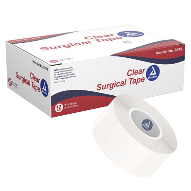 Surgical Tape Transparent, 1" x 10 yd