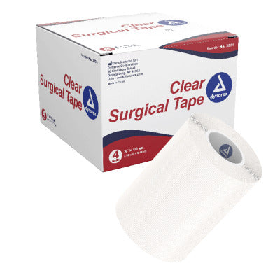 Surgical Tape Transparent, 3" x 10 yd