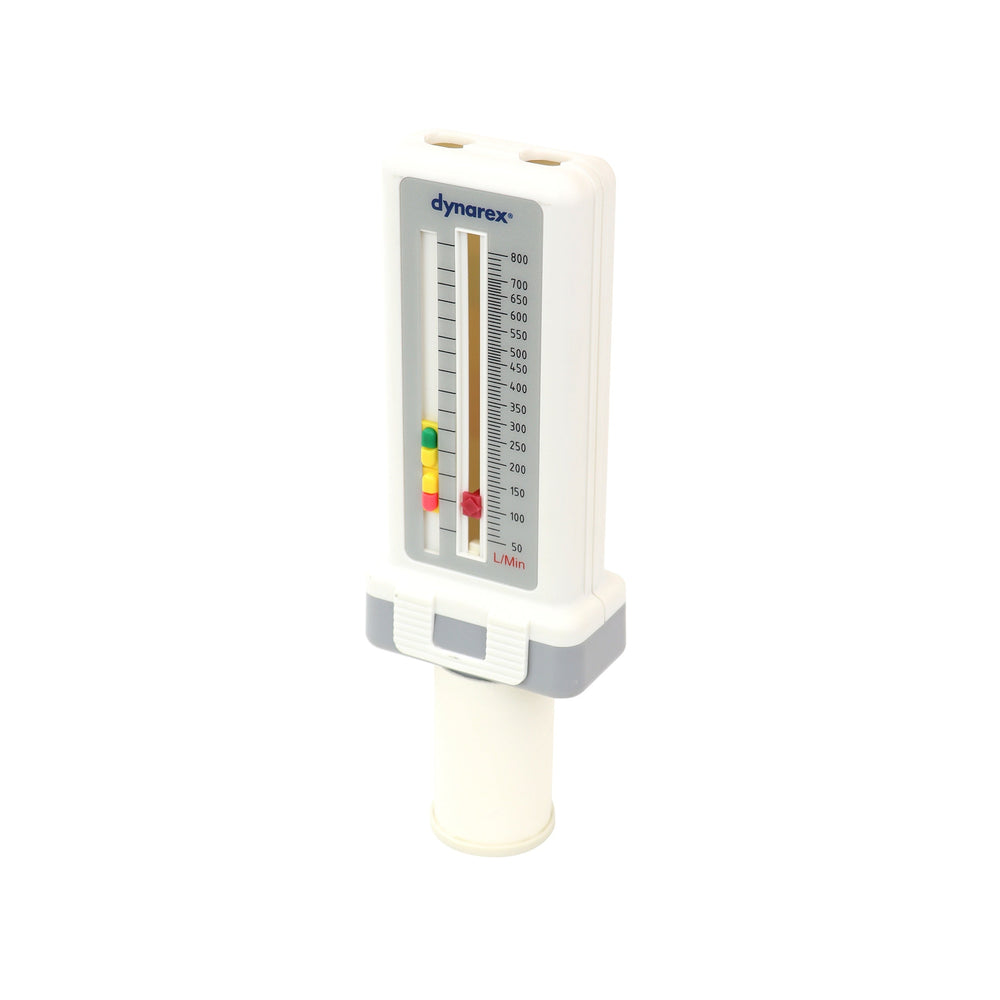 Peak Flow Meter - Full Range, Adult - 50-800 L/min, 10/cs