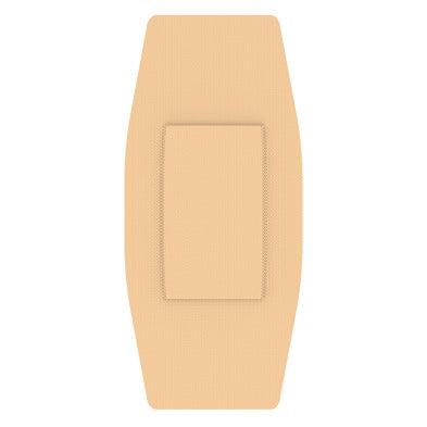 Adhesive Fabric Bandages - Sterile, 2" x 4 1/2", 24