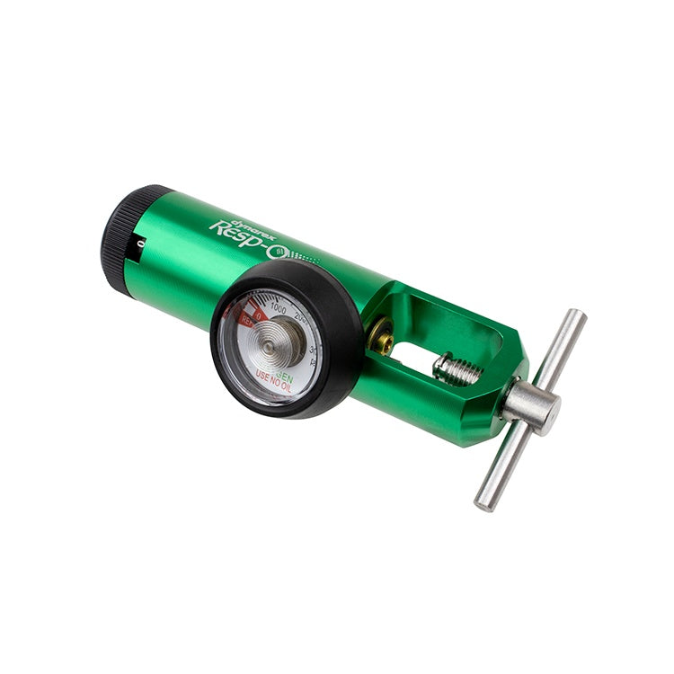 CGA 870 Oxygen Regulator - 0-15 LPM, 0-15 LPM, Barb Outlet, Brass-S, 5/1/cs