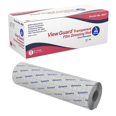 View Guard Transparent Film Dressing Roll, 8" x 11 yd