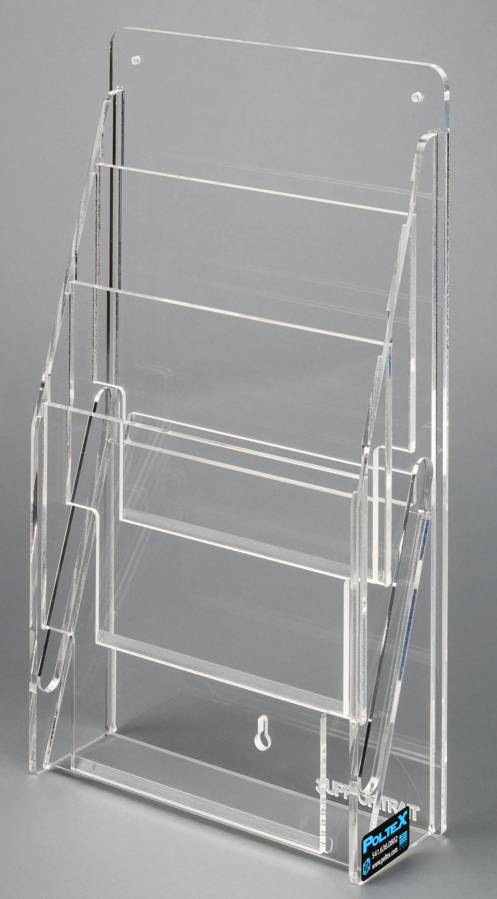 3 Slot Portrait Doc Holder (Wall Mount)