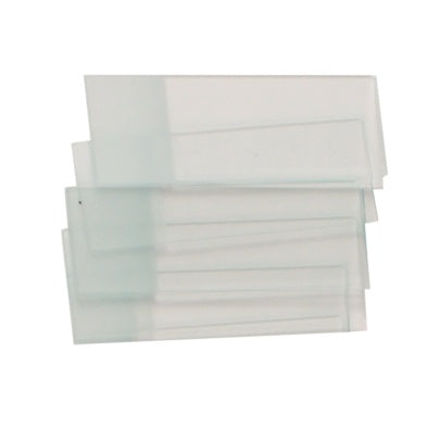 Microscope Slides, Frosted, corner grounded, 3" x 1" x 1 mm