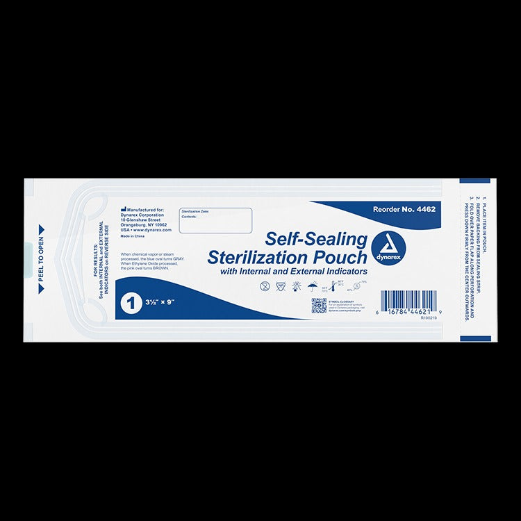 Sterilization Pouches, 3.5" x 9"
