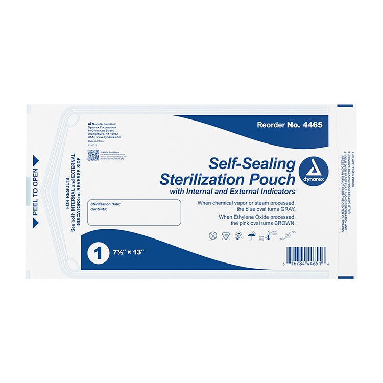 Sterilization Pouches, 7.5" x 13"