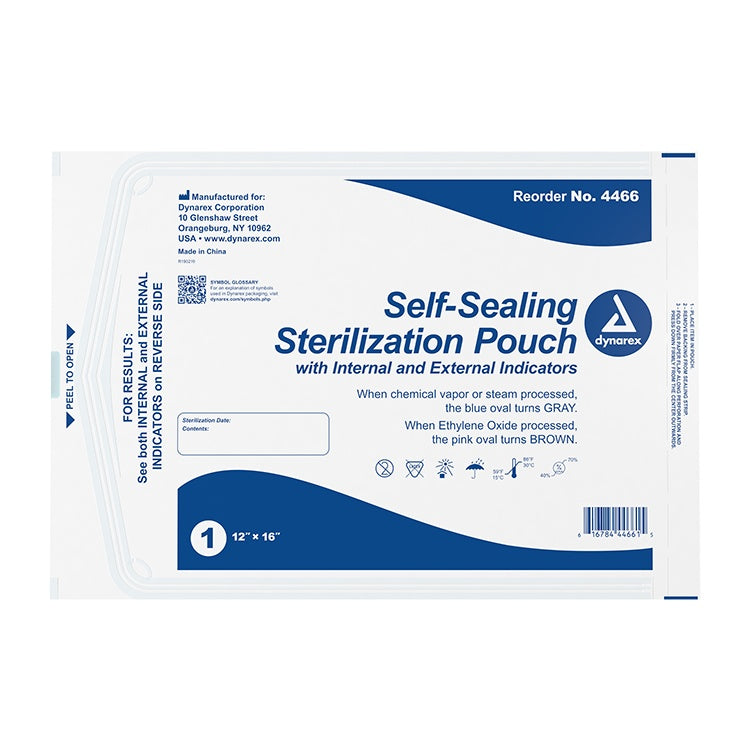 Sterilization Pouches, 12" x 16"